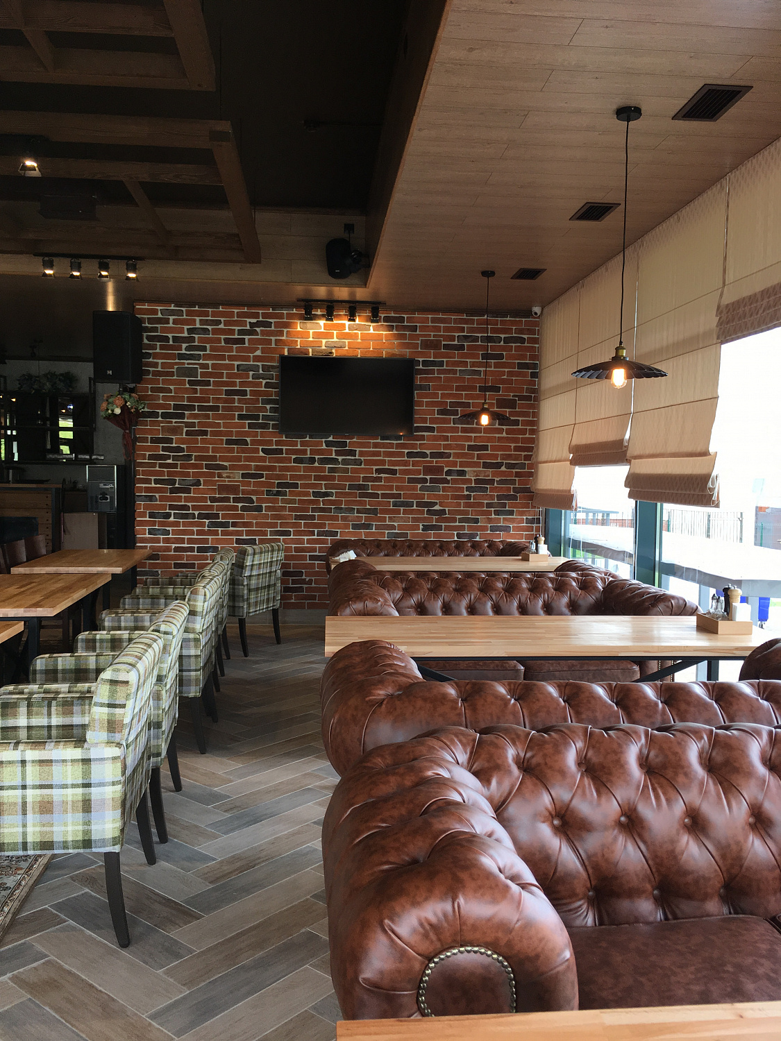 Царский кирпич в интерьере