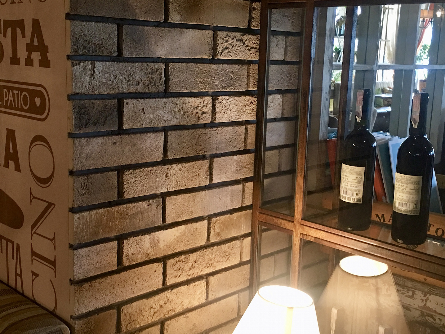 Real Brick в интерьере